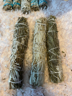 California Lavender 6 Inch Sage Stick California Lavender 6 Inch Sage Stick