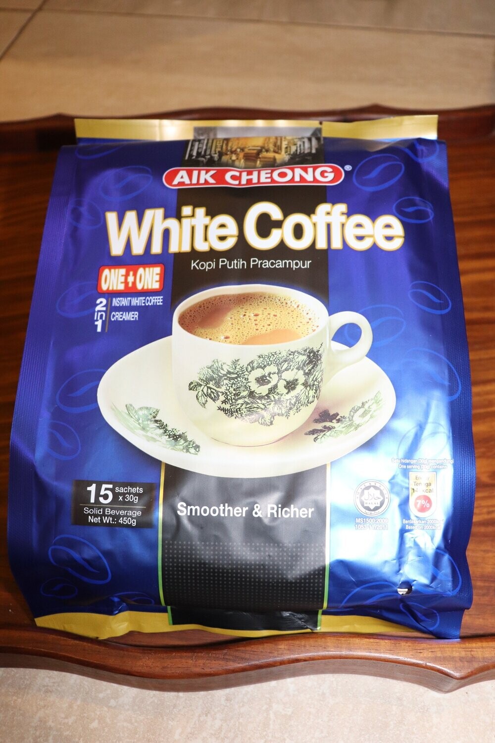 AIK CHEONG White Coffee 2in1 NO Sugar