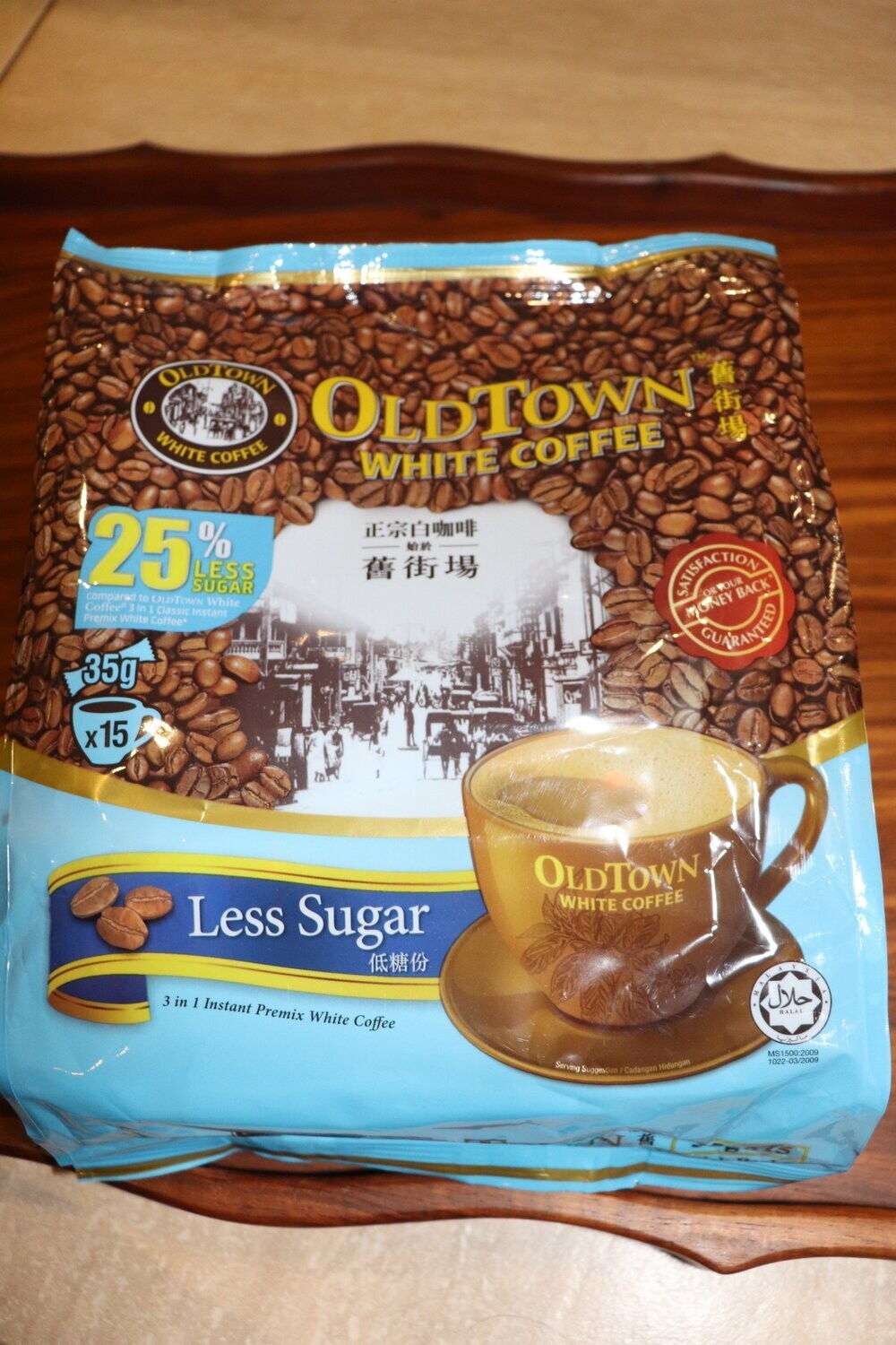 OLD TOWN White Coffee 3in1 LESS Sugar