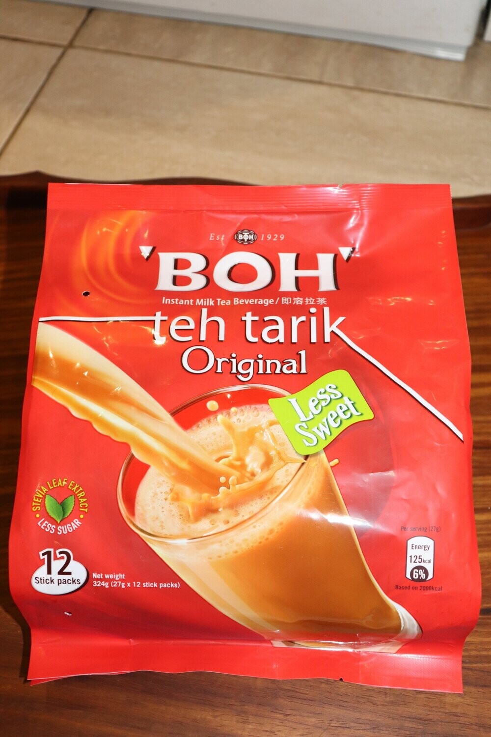 BOH Teh Tarik Original LESS Sugar