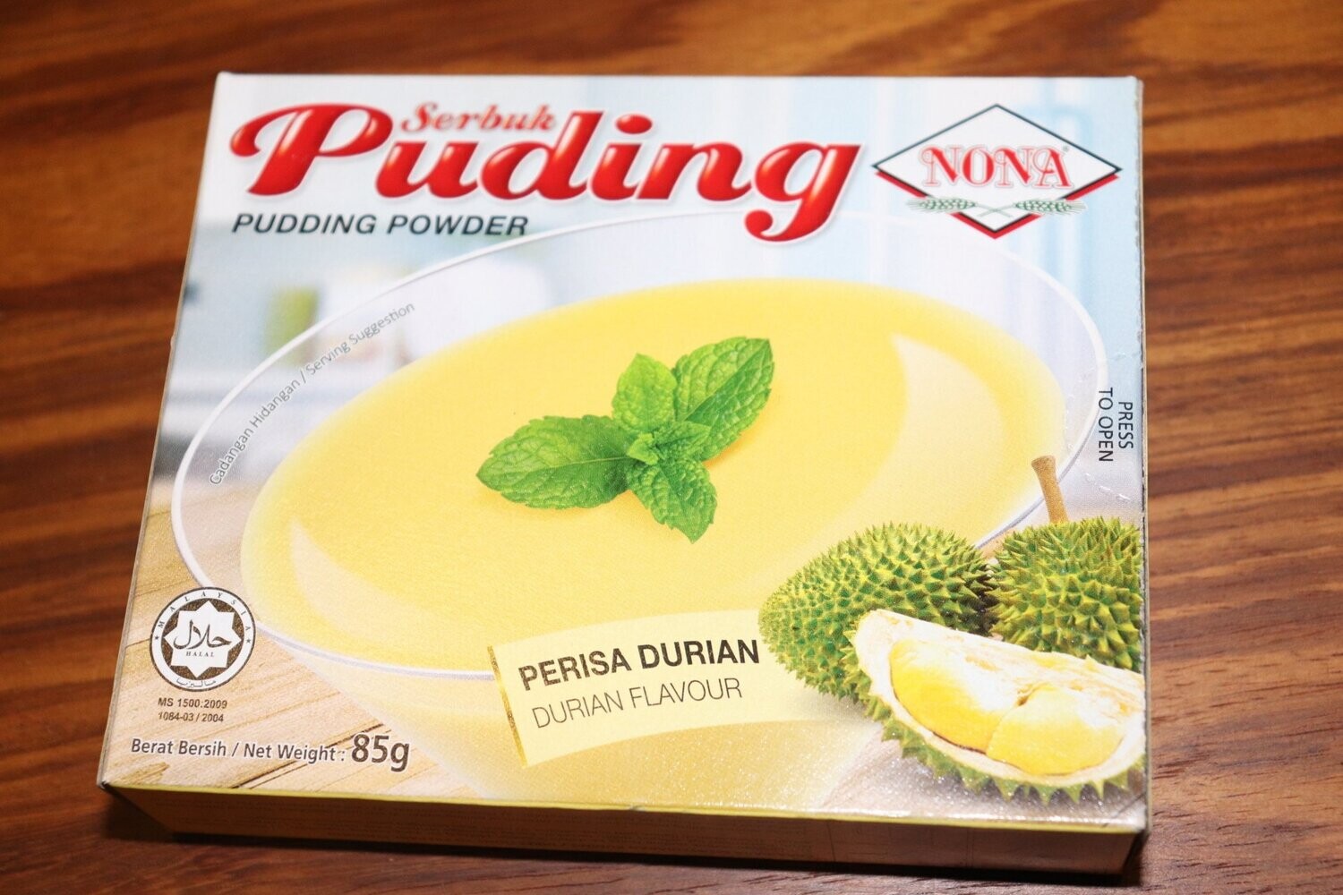 NONA PUDDING Malaysian - Durian