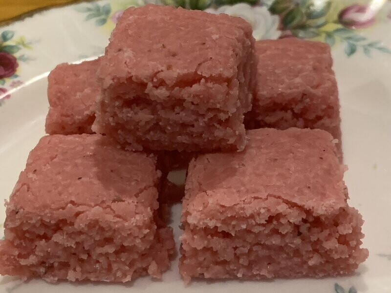 Coconut Candy -  approx 36 squares