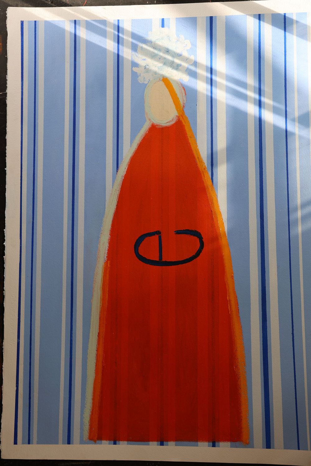 Ilustração Maria – Spring Market -  100x70 cm