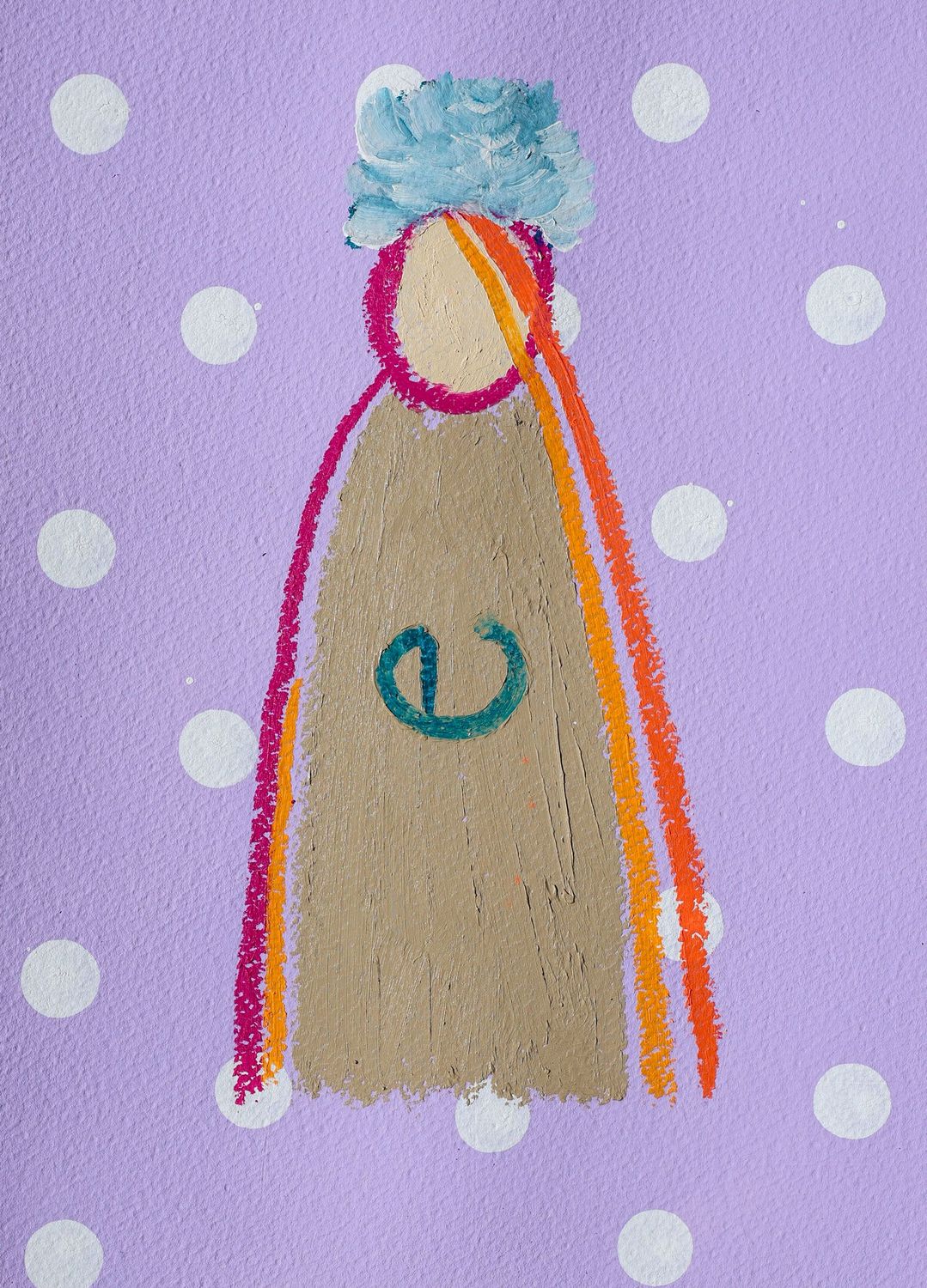 Maria 212 (30x40) (Polka Dots)