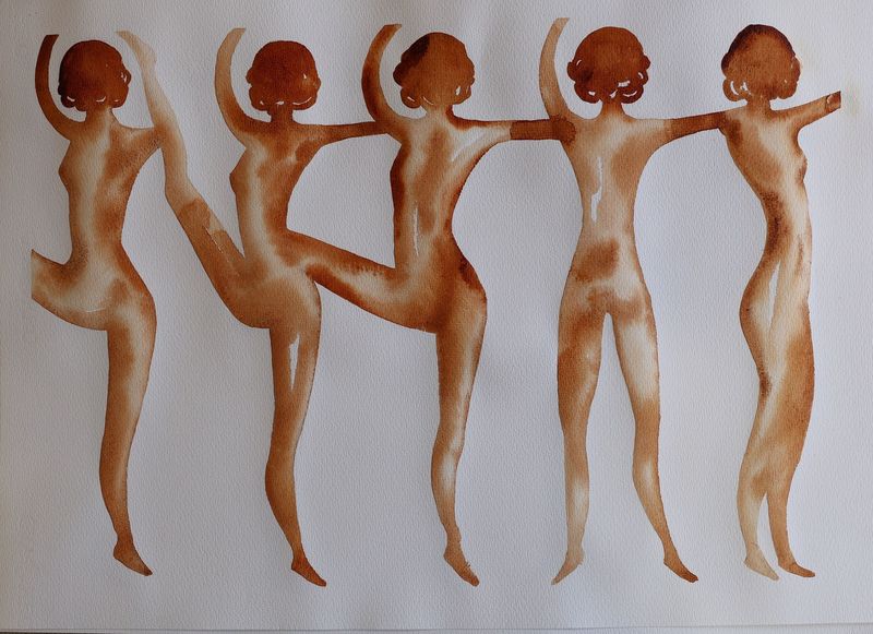 Bailarinas 5 (50x70)