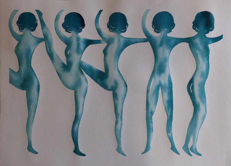 Bailarinas 6 (50x70)