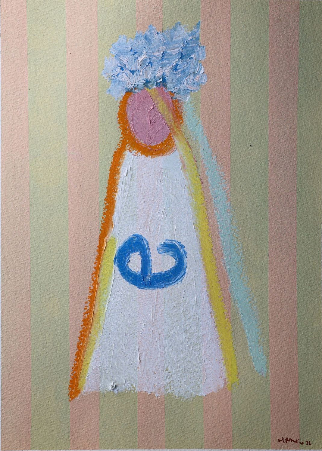 Maria 163 (30x40) (Stripes)