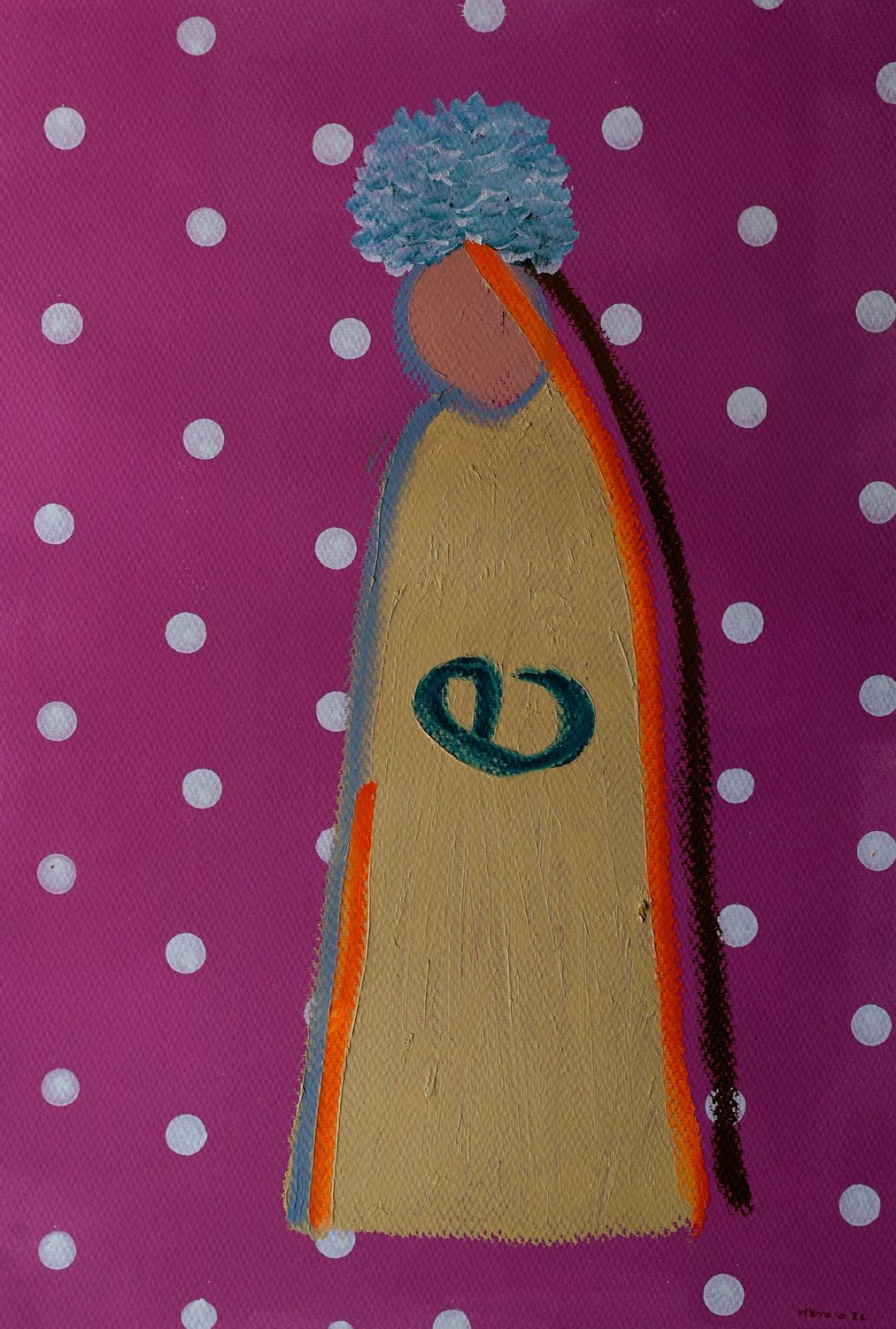 Maria 50 (50x70) (Polka Dots)