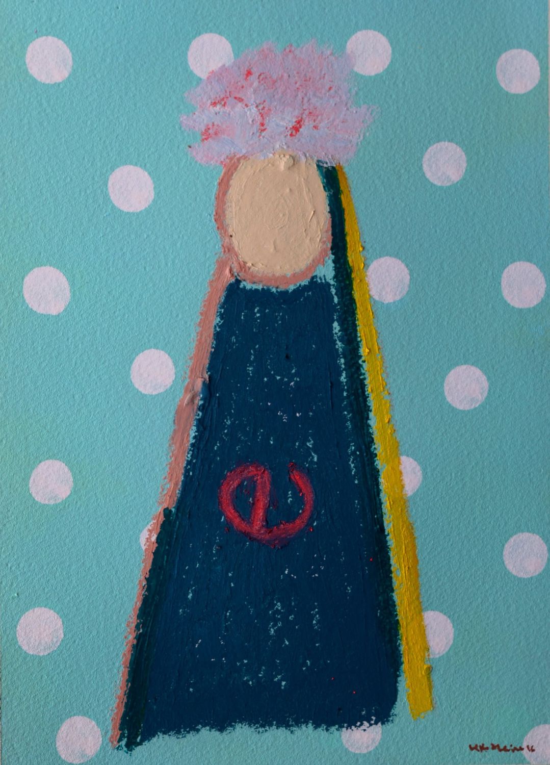 Maria 214 (30x40) (Polka Dots)