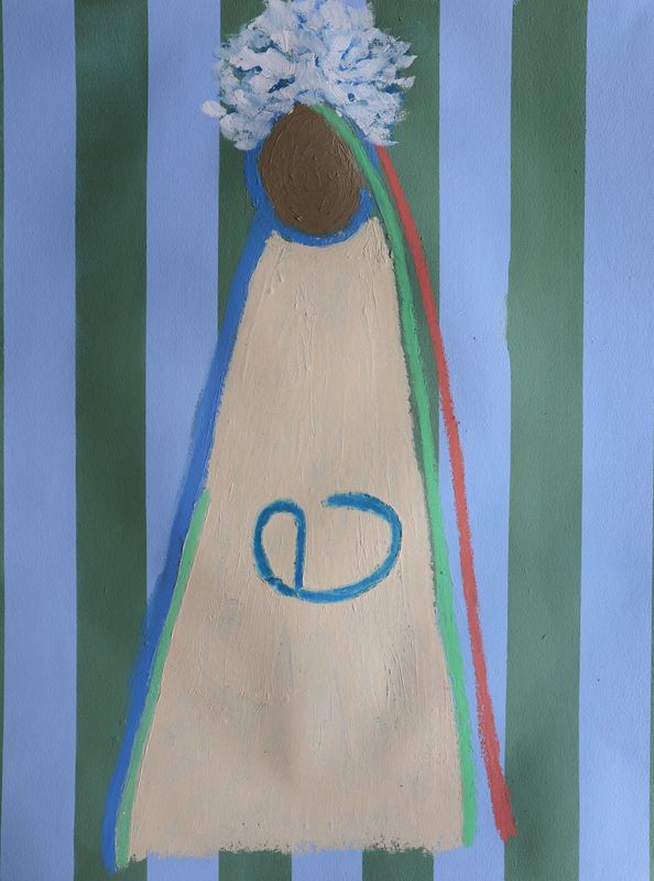 Maria 36 (50x70) (Stripes)
