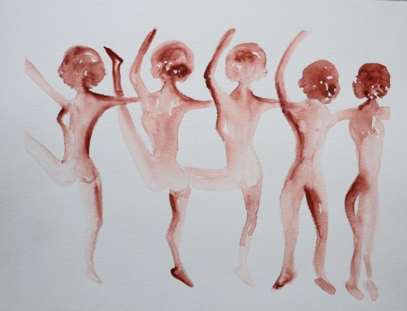 Bailarinas 14 (30x40)