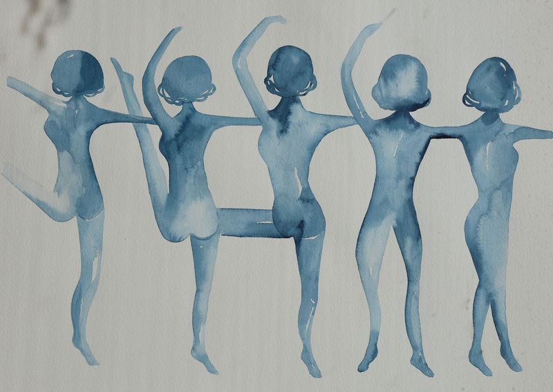 Bailarinas 2 (50x70)