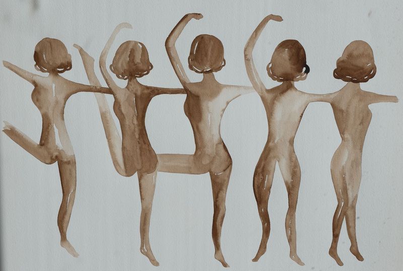 Bailarinas 4 (50x70)