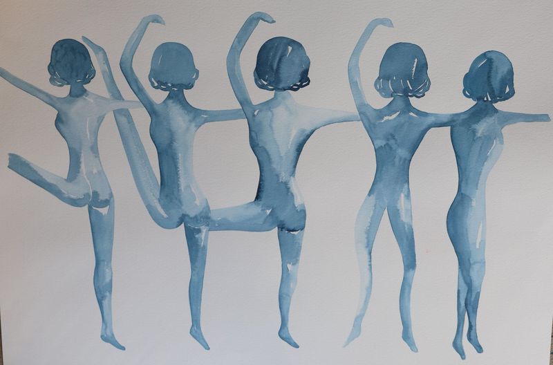 Bailarinas 2 (70X100)