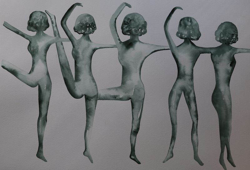 Bailarinas 5 (70X100)