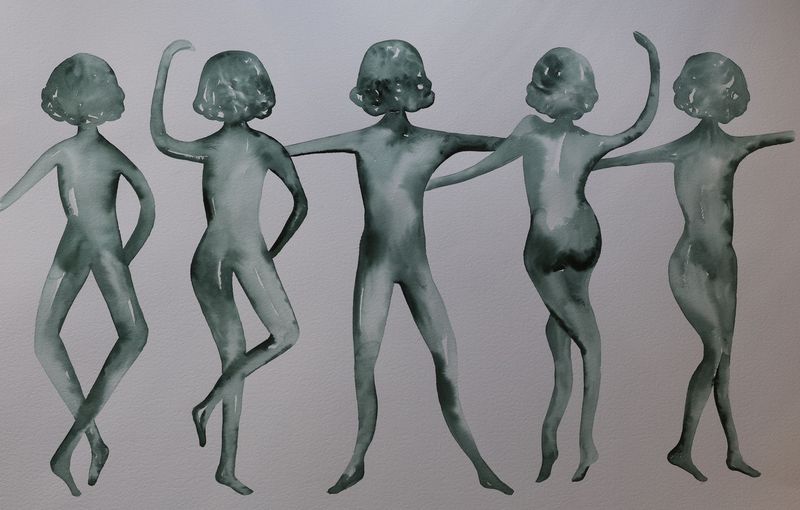 Bailarinas 6 (70X100)