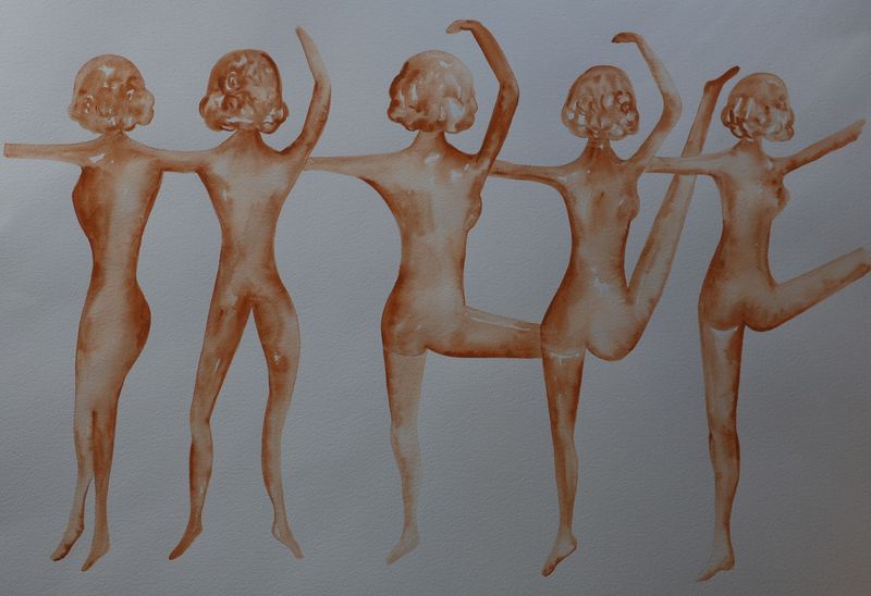 Bailarinas 1 (70X100)