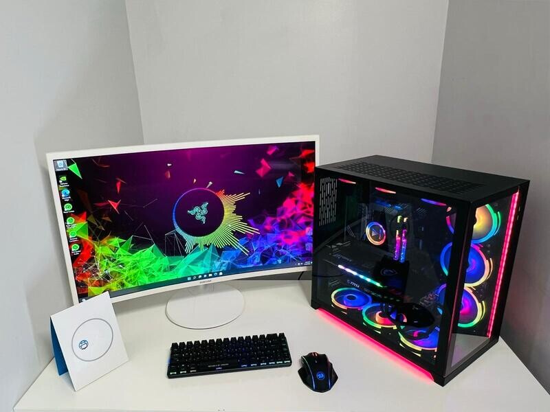 NEW AREA-51 BUILDS Custom Built High End Gaming PC🕹Full RGB Set,Ryzen 7/32GB RAM/NVIDIA 3090 GPU