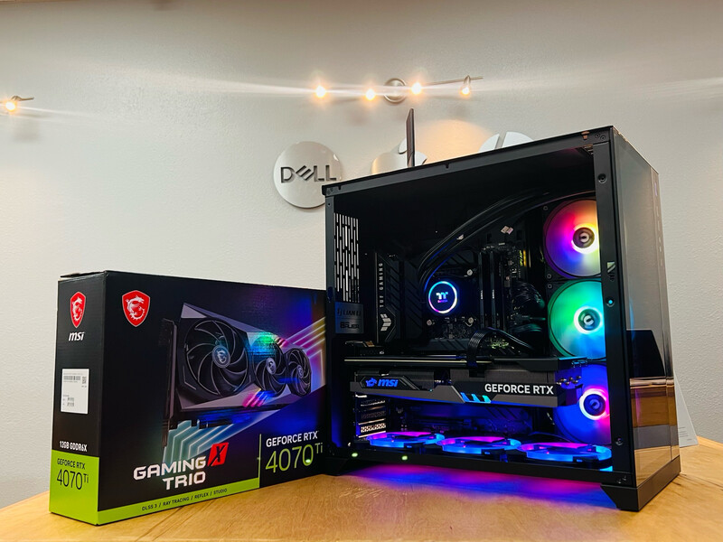Custom Build Gaming PC RTX4070Ti ⚡️AMD Ryzen 7 Processor 32Gb Ram 