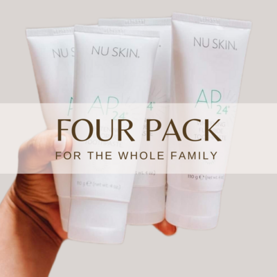 Family FOUR Pack Discount Whitening Toothpaste