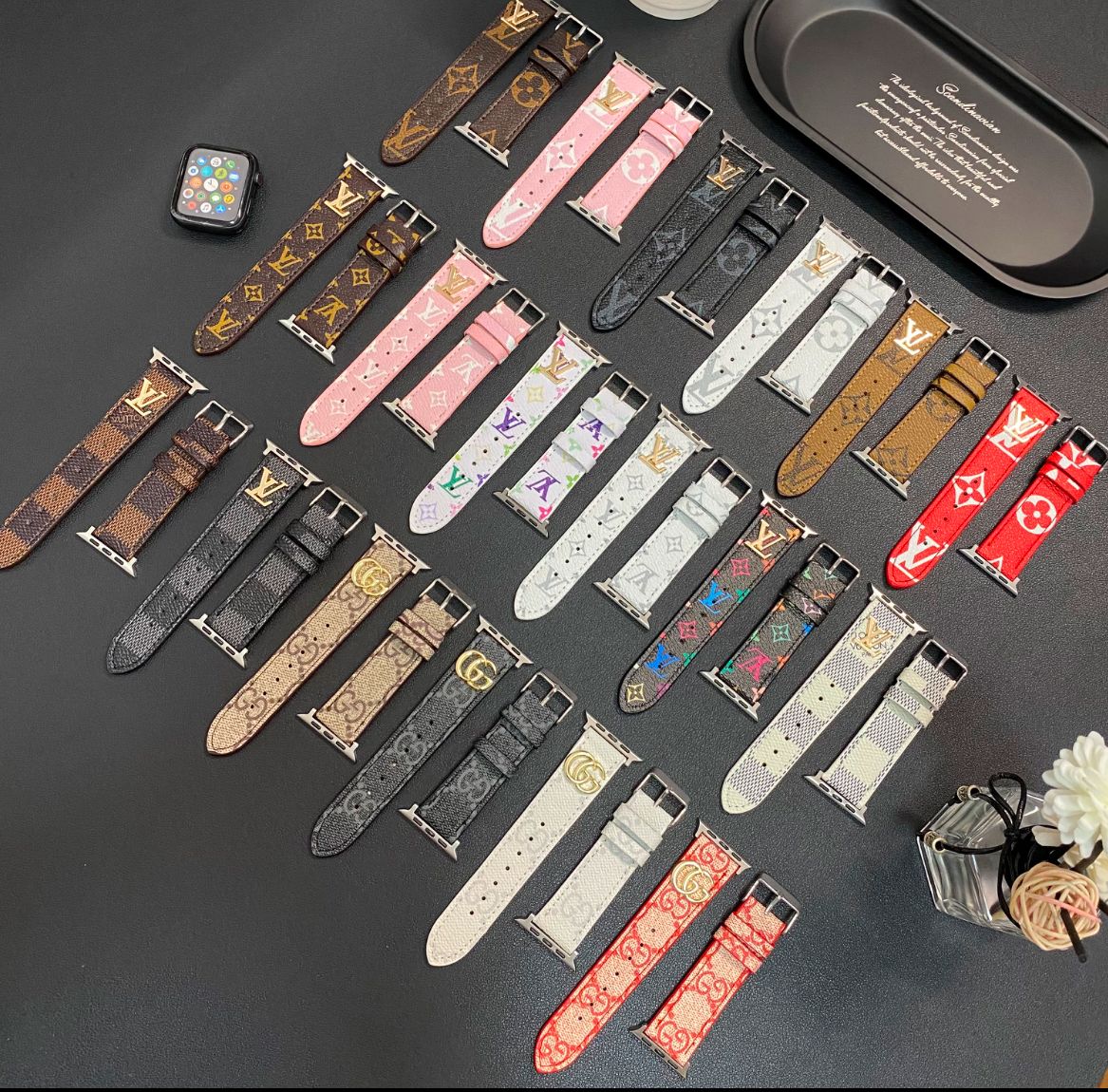 Designer watch bands