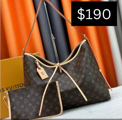 LV Brown Purse with little clutch