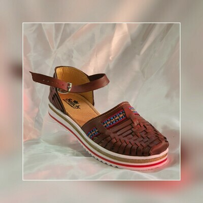 HUARACHE DE COLORES ARTESANAL