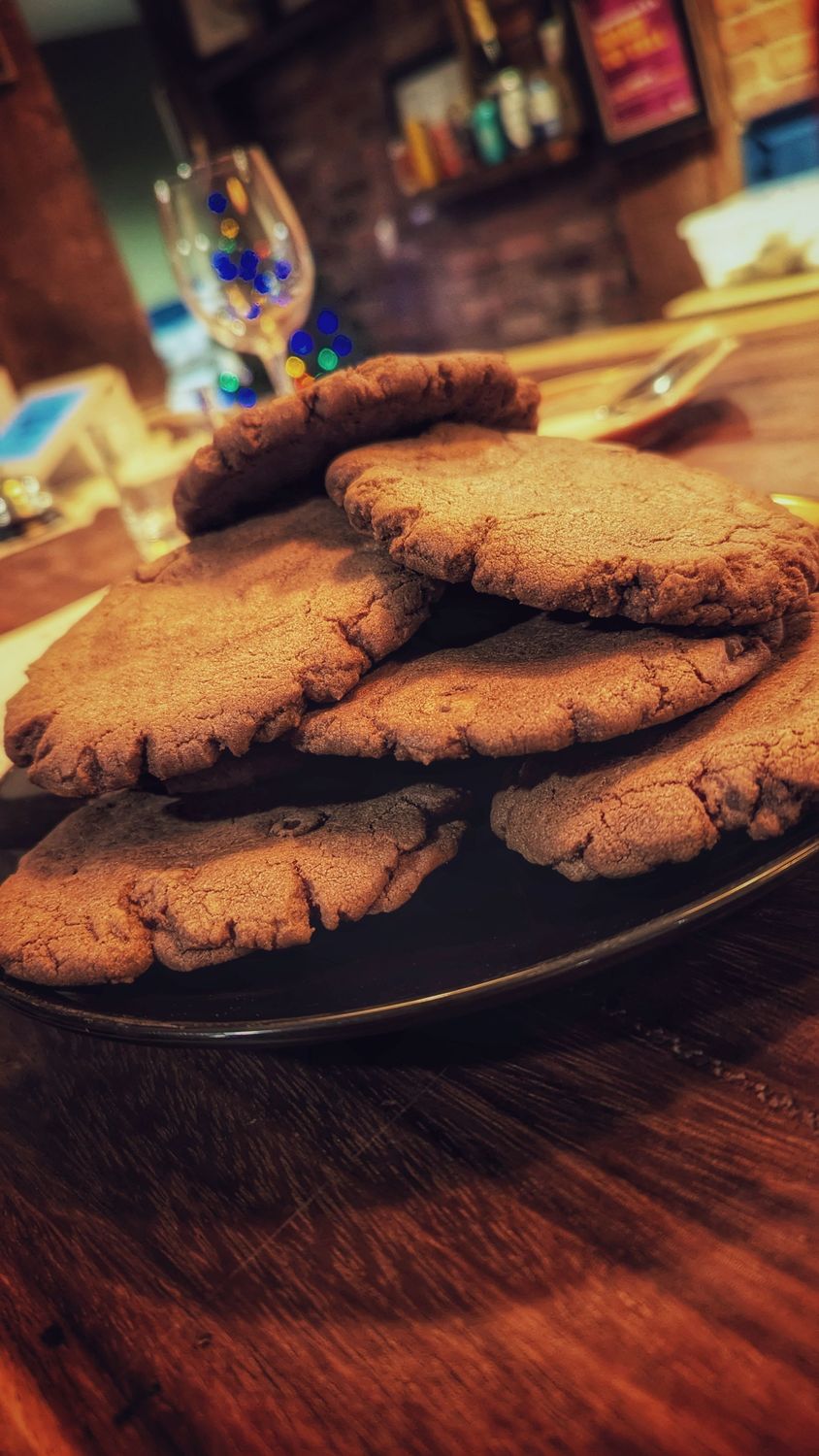 Giant Double Chocolate Chip Cookies