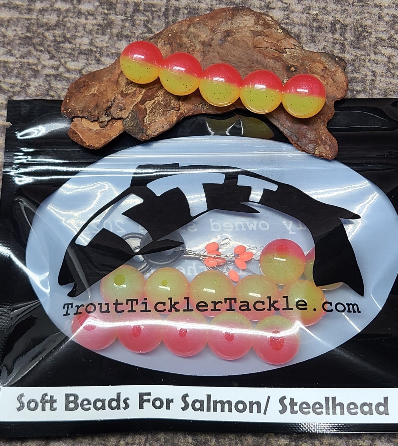 Soft Beads 16mm-  Red Dawn 2