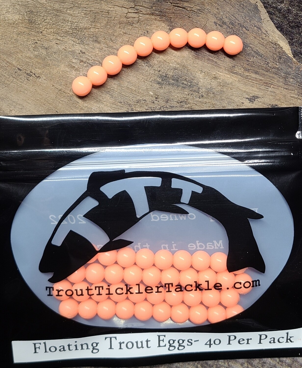 Floating Trout Eggs- Orange