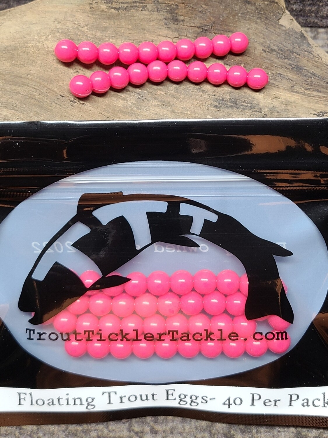Floating Trout Eggs- Dark Pink
