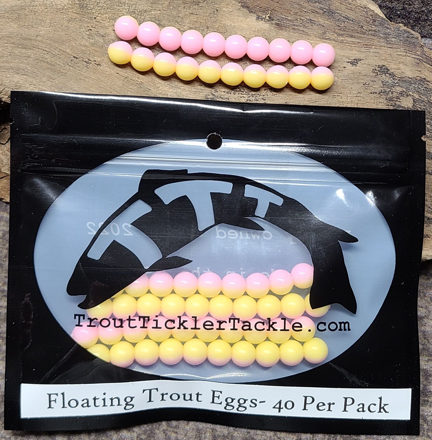 Floating Trout Eggs- Bubblegum Yellow