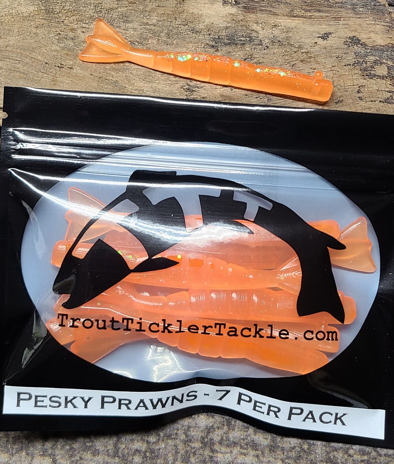 Pesky Prawns- Orange
