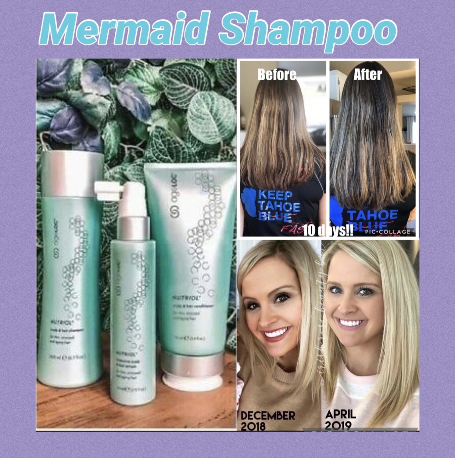 Mermaid Shampoo Set