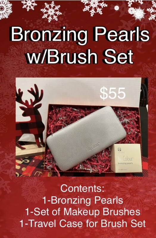 Bronzing Pearls with Makeup Brush Set