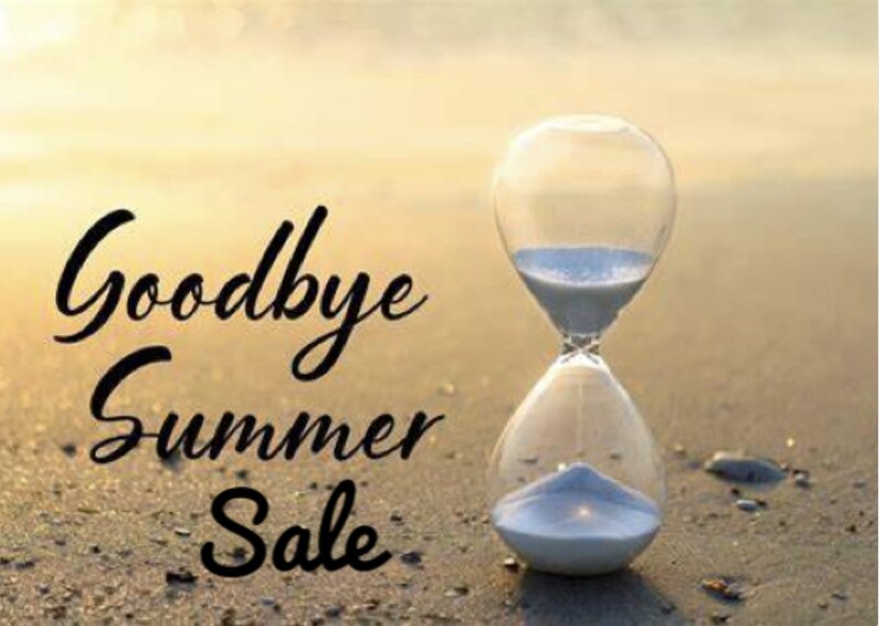 Goodbye Summer Sale