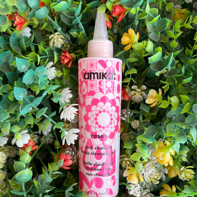Amika Reset Pink Charcoal Scalp Cleanser