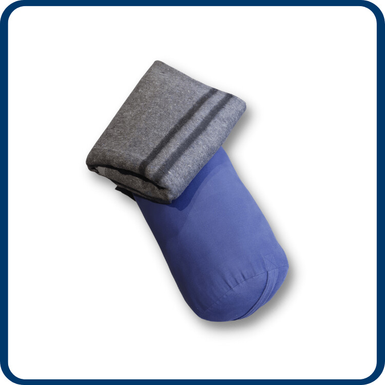 Bolster with Blanket