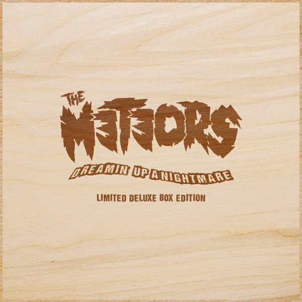 BOX - THE METEORS - Dreamin' Up A Nightmare - WOODEN BOX SET   (12" Vinyl + CD) - Limited Deluxe Edition