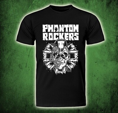 T-Shirt (black)- Phantom Rockers - MEN Size XL