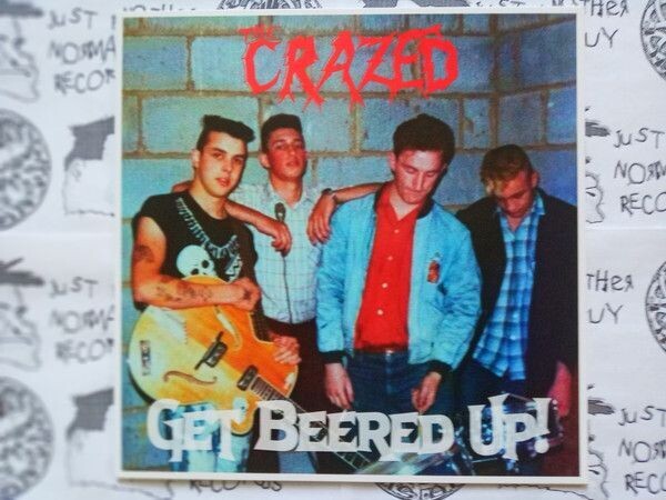 LP - The Crazed  – Get Beered Up! / 12" Vinyl Red/white