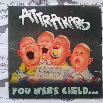 LP - Attrackars – You Were Child / 12" Vinyl Red/black
