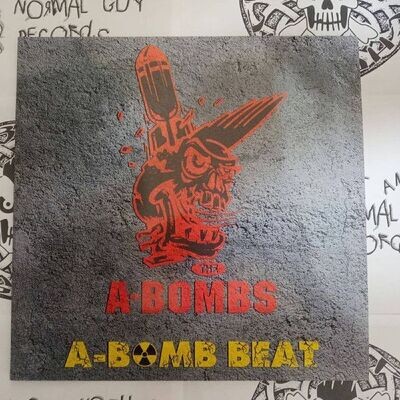 LP - A-Bombs – A-Bomb Beat / 12" red/orange mix