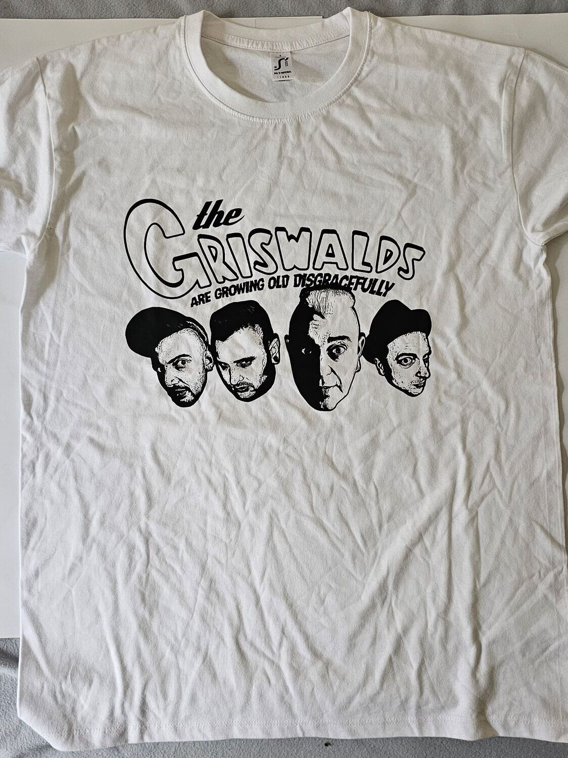 T-Shirt (white)- GRISWALDS- MEN Size M