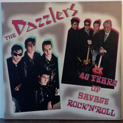 LP - The Dazzlers – 40 Years Of Savage Rock&#39;n&#39;roll / 12&quot; Vinyl Clear/White