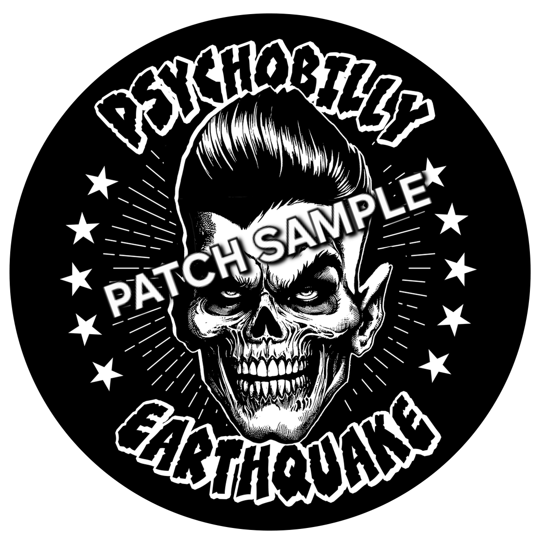 Patch - Psychobilly Earthquake Limited Edition