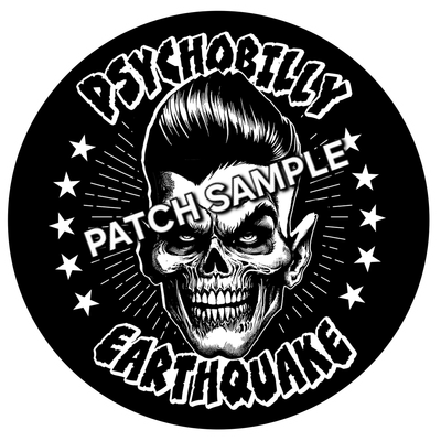 Patch - Psychobilly Earthquake Limited Edition Patch - Psychobilly Earthquake Limited Edition