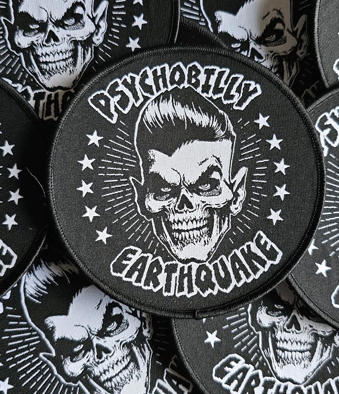 PATCH - Psychobilly Earthquake Limited Edition PATCH - Psychobilly Earthquake Limited Edition