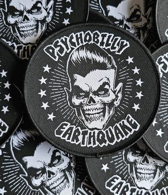 PATCH - Psychobilly Earthquake Limited Edition PATCH - Psychobilly Earthquake Limited Edition