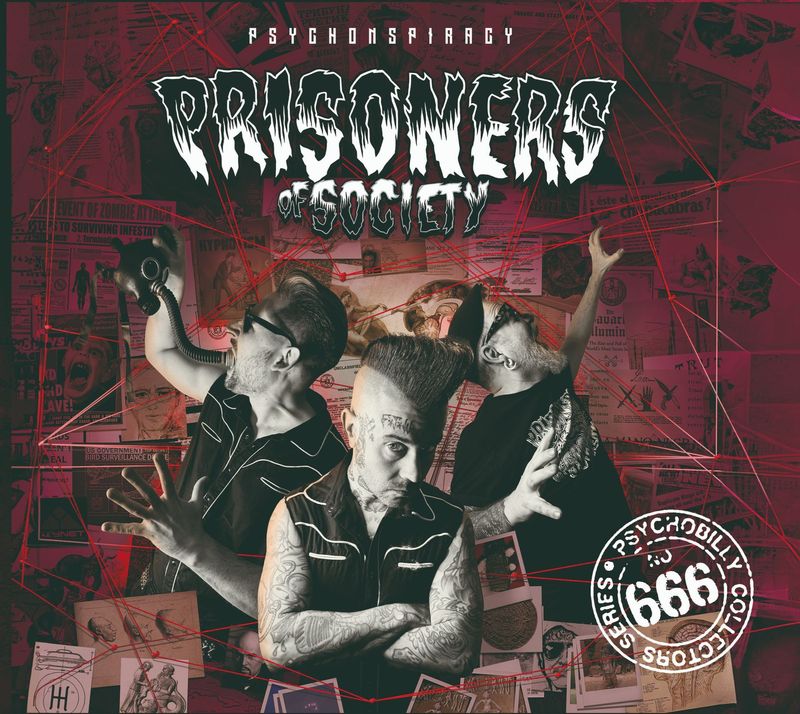 CD - Prisoners Of Society - Psychonspiracy CD - Prisoners Of Society - Psychonspiracy